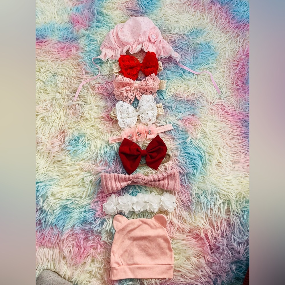 Colorful Kids Headband Set